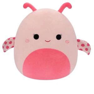 Kellytoy Pink Ladybug Plush by Squishmallow Marla